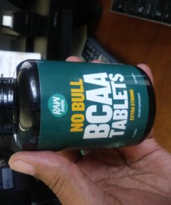 Raw Barrel BCAA Tablets - 120 Extra Strong 1000mg Pills - 2:1:1 Ratio Branched Chain Amino Acid Supplement - Non-GMO Natural Ingredients 32 71zTO0OsTlL