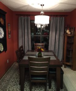 LTC LINENS 60102-010311 Tablecloth, 60X102 in, Black/White Checker 33 71zXCuAX2TL