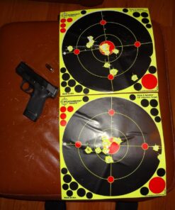 Splatterburst Targets -12 inch Stick & Splatter Self Adhesive Shooting Targets - Gun - Rifle - Pistol - Airsoft - BB Gun - Pellet Gun - Air Rifle - Made in USA 50 pack 20 71zXG sCUEL 1