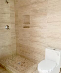 Tile Redi USA RN1620DU Niche Double Recessed Shower Shelf, Two Shelves, 20" H X 16" W, Black 2 Shelves 28 71zXS qGMqL