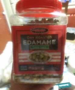 Seapoint Farms Dry Roasted Edamame, Sea Salt, Vegan, Gluten-Free, Kosher, and Non-GMO, Crunchy Snack for Healthy Snacking, 27oz. Jar 1.68 Pound (Pack of 1) 32 71zYrSRVkCL