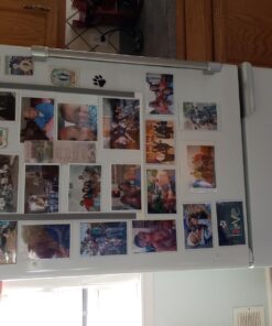 Alternative view of Set of 5 Freez-A-Frame, Magnetic 4" x 6" Photo Frame. Made in USA