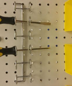 Hiltex 53106 Pegboard Hook Assortment Set, 50 Piece Heavy Duty, Pegboard Hooks for Tools, Garage & Workshops Hooks and Holders, Accessories for Craft Room, Wall Storage Shelving Peg Hooks 50 Piece: Hooks 45 71zZDKR2ZL 1