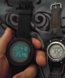 LYMFHCH Men's Digital Sports Watch LED Screen Large Face Electronics Military Watches for Men Waterproof Alarm Stopwatch Back Light Outdoor Army Watch 48 71zZTLUsvdL