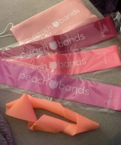 Peach Bands Resistance Bands Set - Exercise Workout Bands for Legs and Butt 25 71zZb34yqWL