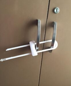 Dreambaby Sliding Cabinet Child Safety Locks - U Shaped for Knobs and Handles 3 Count (Pack of 1) 37 71zZjz0u0JL