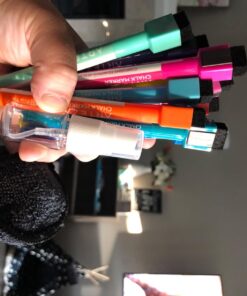 Arteza Dry Erase Magnetic Chalkboard Menu Planner Set (16" x 12" Black Dry Erase Board, 9" x 6" Kitchen Conversion Chart, 12 Colorful fine tip Markers, Microfiber Sponge, Spray Bottle) 16 x 12 Inches 36 71zZxjIxO0L