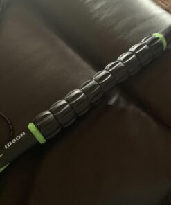 Idson Muscle Roller Stick for Athletes- Body Massage Sticks Tools Massager for Relief Muscle Soreness,Cramping and Tightness,Help Legs and Back Recovery,Black Green Black Green 35 71zaEzfoQ2L