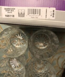 Marquis by Waterford Markham Double Old Fashion Set of 4, 11 oz, Clear Double Old Fashioned 45 71zagMq4oTL