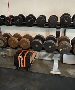 ABSLIMUS 4 inch Heavy Duty Casters Load 2400lbs, Lockable Bearing Plate Caster Wheels with Brakes, 360-degree Swivel Casters for Furniture and Workbench Cart, Set of 4 (Free Screws and a Spanner) 4 inch Red 32 71zap2t7LyL