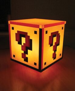 Paladone Super Mario Brothers Question Block Lamp, Light Up Figure Classic 26 71zasLGoSLL