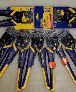 IRWIN VISE-GRIP Wire Stripper, 2 inch Jaw, Cuts 10-24 AWG, ProTouch Grip for Maximum Comfort (2078300) Wire Stripper Only 37 71zbMUqwrZL