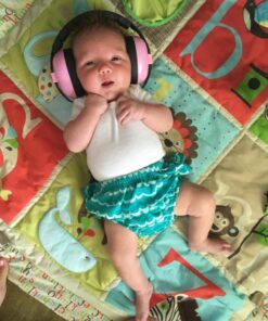 Baby Banz Earmuffs Infant Hearing Protection – Ages 0-2+ Years – The Best Earmuffs for Babies & Toddlers – Industry Leading Noise Reduction Rating – Soft & Comfortable – Baby Ear Protection Pink 46 71zbUyLKUdL