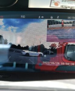 Car DVR Rear View Mirror Video Recroder 4.3" inch Back Up Car Camera Dual Lens Cam Night Vision Front and Rear Backup Reverse Security for Car 33 71zboHfsiL