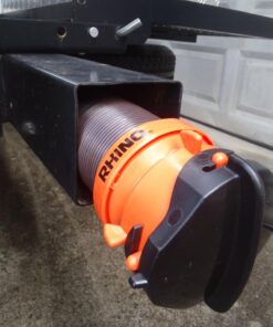 Camco RhinoFLEX 20’ Camper/RV Sewer Hose Kit | Clear Elbow w/ Removable 4-in-1 Adapter & Pre-Attached Swivel Bayonet and Lug Fittings | Sections Compress for RV Storage and Organization (39742) ,Brown 20ft Sewer Hose Kit Frustration-Free Packaging 47 71zchvnyqhL