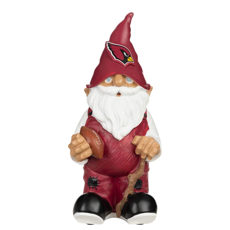 Catalog 8 FOCO NFL Resin 11.5" Team Logo Outdoor Garden Statue Gnome Arizona Cardinals One Size Team Color
