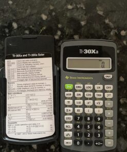 Texas Instruments TI-30Xa Scientific Calculator Gray 37 71zd6f1ZFSL