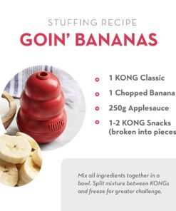 KONG - Snacks - All Natural Dog Treats Classic Rubber Toys - Bacon and Cheese Flavor for Large Dogs (11 Ounce) 11 Ounce (Pack of 1) 13 71zd9JY7DS