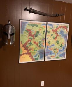 BladesUSA HK-079A Fantasy Medievel Battle Axe with Display Plaque, 21-Inch Length 18 71ze29WBgkL