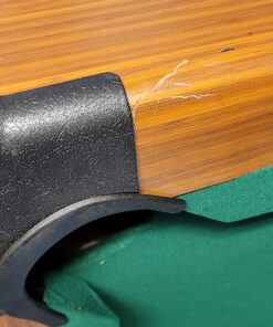 Mizerak Dynasty Space Saver 6.5' Billiard Table with Leg Levelers, Automatic Ball Return, and Classic Green Nylon Cloth 80 71zeCZk8vOL