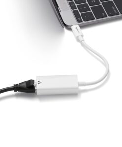 Amazon Basics USB 3.1 Type-C to Ethernet Adapter for Apple Mac and PC - White 1-Pack 15 71zeGuZzS3L