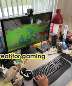 Loigys Wireless Keyboard, 2.4G Full-Sized Ergonomic Wireless Computer Keyboard with Wrist Rest for Windows, Mac OS Laptop/PC/Desktop/Notebook (Black) Black 34 71zeMqTYqOL