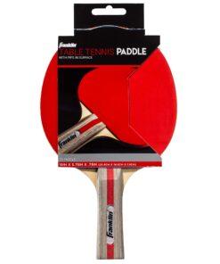 Franklin Sports Table Tennis Paddles - Rubber Paddle - Indoor Ping Pong Paddle PERFORMANCE 19 71zeP UAJYS