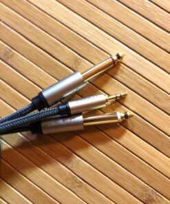 UGREEN 1/8 to 1/4 Stereo Cable 3.5mm TRS to Dual 6.35mm 1/4 TS Mono Y Splitter Audio Cord Adapter Compatible with iPhone, PC, Computer Sound Card, Mixer, Multimedia Speaker, Home Stereo System 6FT 33 71zeQ1vpXOL