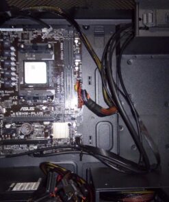 Thermaltake Versa H15 SPCC Micro ATX Mini Tower Computer Chassis CA-1D4-00S1NN-00, Black Computer Case 99 71zfAZA32L