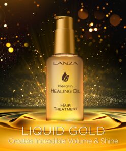 L'ANZA Keratin Healing Oil Treatment, Restores, Revives, and Nourish Dry Damaged Hair & Scalp, With Restorative Phyto IV Complex, Protein and Triple UV Protection Natural 1.7 Fl Oz (Pack of 1) 11 71zftzF3uBS