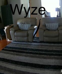 WYZE Cam v2 1080p HD Indoor WiFi Smart Home Camera with Night Vision, 2-Way Audio, Works with Alexa & the Google Assistant, White, 1-Pack Wyze Cam v2 56 71zfybdmMpL