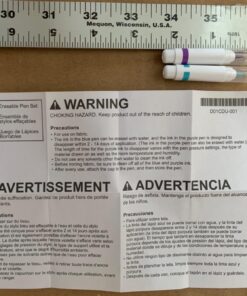 Brother ScanNCut Erasable Pen Set CAPEN2, 2-Piece Fabric Markers, Air Erasable and Water Erasable Ink Erasable Fabric Pen Set 9 71zgnXnby L