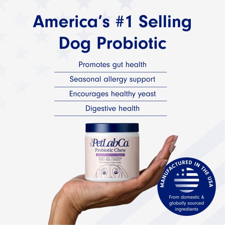 PetLab Co. Probiotics For Dogs, Support Gut Health, Diarrhea, Digestive