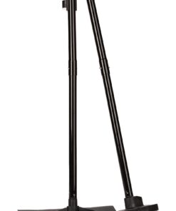 Carlisle FoodService Products Duo-Pan Upright Dust Pan and Broom Broom Set with Clip for Floor Cleaning, Restaurants, Office, And Janitorial Use, Plastic, 36 Inches, Black 36 Inches (Pack of 1) 26 71zioak81NS