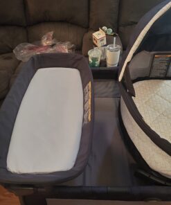 Graco Pack ‘n-Play Travel Dome LX-Playard | Features Portable Bassinet, Redmond w/ Raised Dome 53 71zkAOh71XL