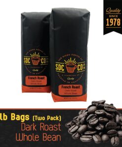 Alternative view of San Diego Coffee French Roast, Dark Roast, Whole Bean Coffee, 16-Ounce Bags (Pack of 2) 2.00 Pound (Pack of 1)