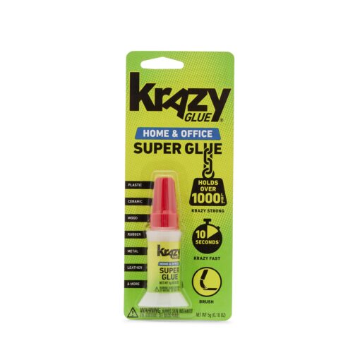 Krazy Glue, Home & Office, Brush, 5 g 1 Count