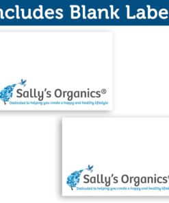 Sally's Organics® 4oz Empty Blue Glass Spray Bottles - Small 4 oz Misters Great for Face Spritz, Essential Oils, Beauty Solutions, and Cleaning Sprayer - Portable Atomizer Spritzer - 2 Pack 21 71zmCwmwpbL