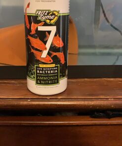 Fritz Aquatics FritzZyme 7 Live Nitrifying Bacteria Naturally Removes Amonia & Nitrite for Freshwater Fish (32-Ounce) 32 oz 23 71zmUTcQlCL