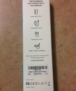 Anker USB C to Gigabit Ethernet Adapter, Aluminum Portable USB C Adapter, for MacBook Pro, MacBook Air 2018 and Later, iPad Pro 2018 and Later, XPS, and More Silver 66 71zmacRH1NL