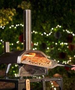 ooni Fyra 12 Wood Fired Outdoor Pizza Oven - Portable Hard Wood Pellet Pizza Oven - Ideal for Any Outdoor Kitchen - Outdoor Cooking Pizza Maker - Backyard Pizza Ovens - Countertop Pizza Oven 29 71zmodis6KL 1
