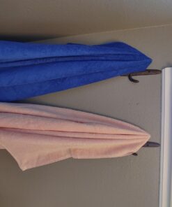 Comfify Set of 3 Hooks Cast Iron Cactus Double Wall Mounted Hooks/Hangers - Decorative Wall Mounted Hooks for Coats, Bags, Towels and More - w/Screws and Anchors Included - Brown 31 71zn6YYvctL