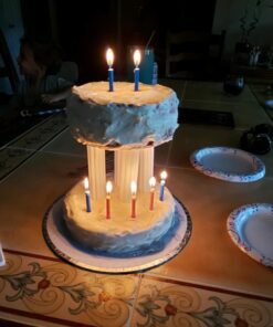 Wilton 4-Pack Hidden Pillar for Cakes, 6-Inch 6in 9 71znIPf GL