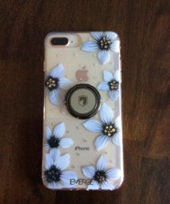 EMERGE FLORAL iPhone 8 Plus / iPhone 7 Plus Flower Cell Phone Case - White Flower Print 32 71znQap1xqL