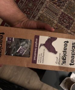 teapigs English Breakfast Black Tea, 50 Count, Biodegradable Tea Bags, Assam, Ceylon & Rwandan Tea Blend 14 71znfCsqQgL