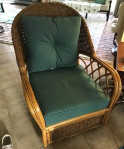 BOSSIMA Indoor/Outdoor Deep Seat Chair Cushion Set,Spring/Summer Seasonal Replacement Cushions Blue Lake 13 71zopX287nL