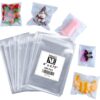 NEOACT 400 Pcs 4"x4.73" Clear Resealable Cellophane Bags Good for Bakery, Candle, Soap, Cookie Poly Bags 400 Count (Pack of 1) 4 71zosIidVL