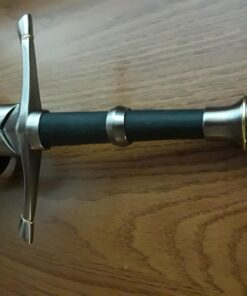 Ace Martial Arts Supply Medieval Knight Arming Sword with Scabbard Chivalry Golden Ring 19 71zpKN91E3L