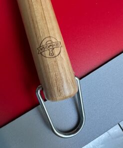 Senwosa 26” Pizza Oven Brush with Stone Scraper - Stainless Steel Bristles, Long Handle, Heat-Resistant - Compatible with Ooni Ovens - Includes Spare Head 51 71zptu2kU7L