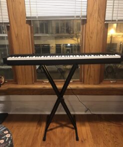 Yamaha OEM PKBX2 Double-Braced Adjustable X-Style Keyboard Stand 17 71zrsv1q33L